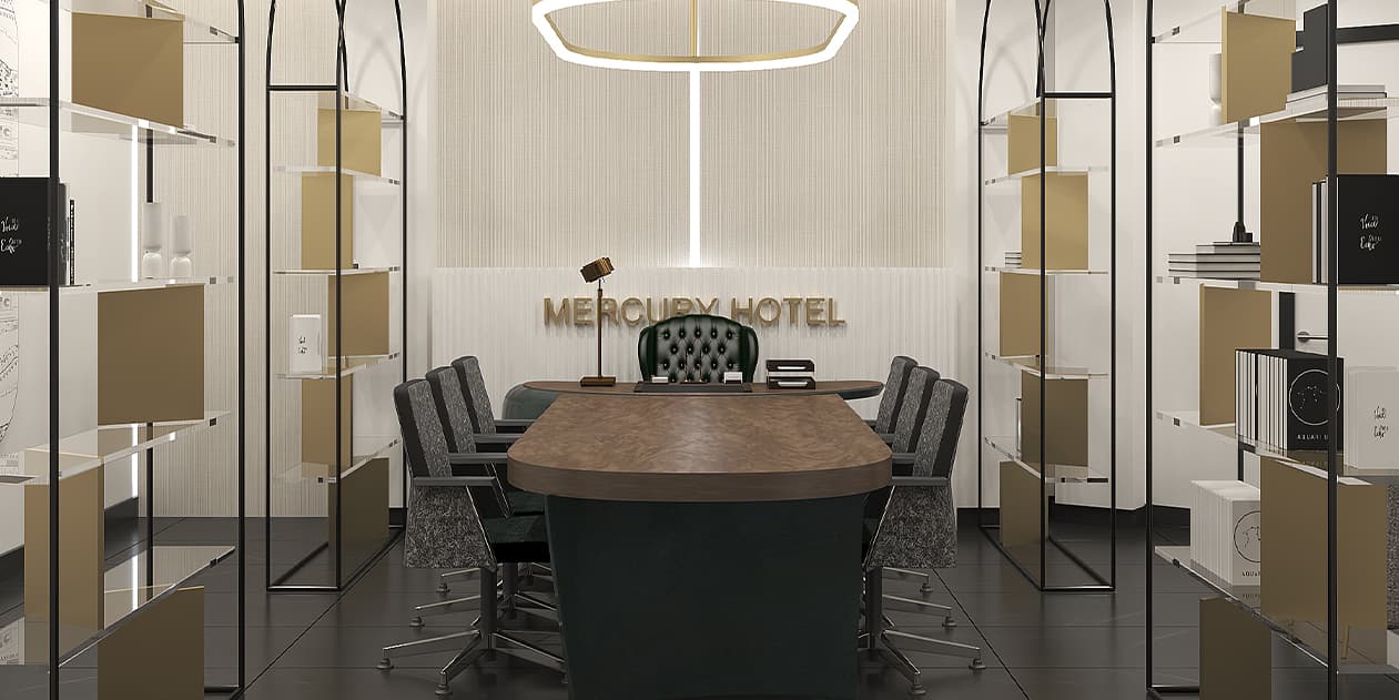 نمای سالن اجتماعات چند منظوره