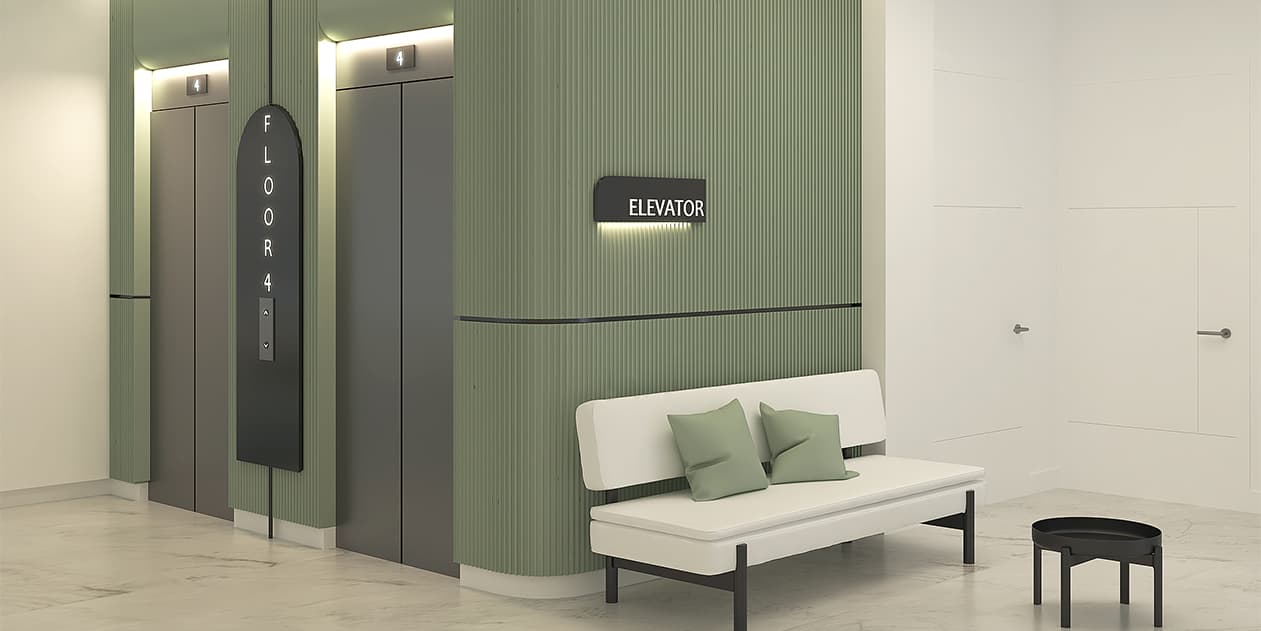 نمای سالن انتظار