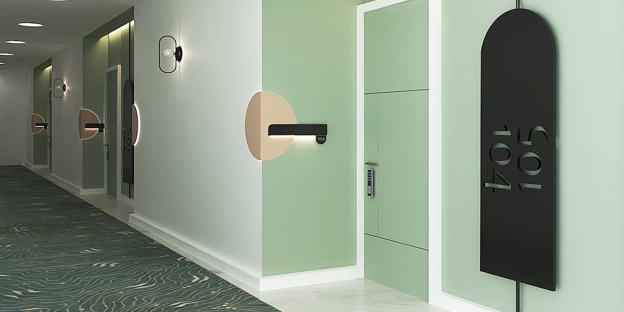 نمای خارجی اتاق های هتل